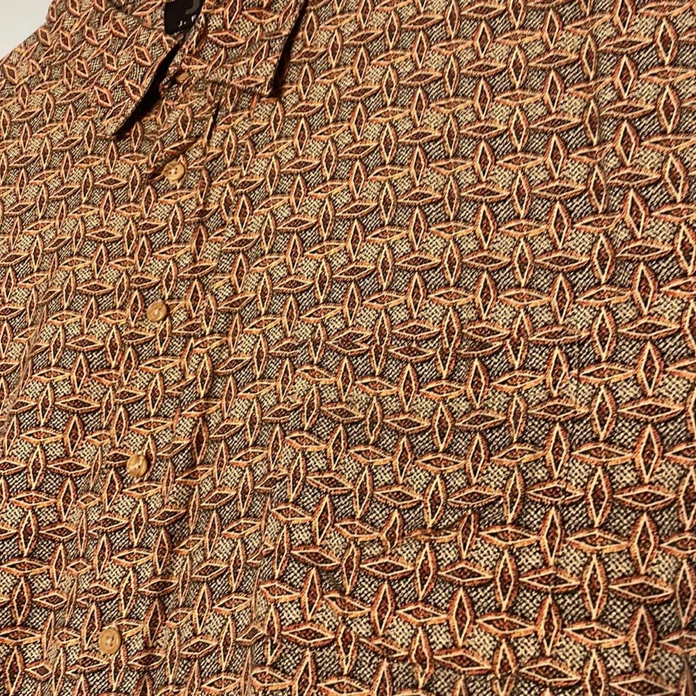 Funky pattern button down - Picture 3 of 4
